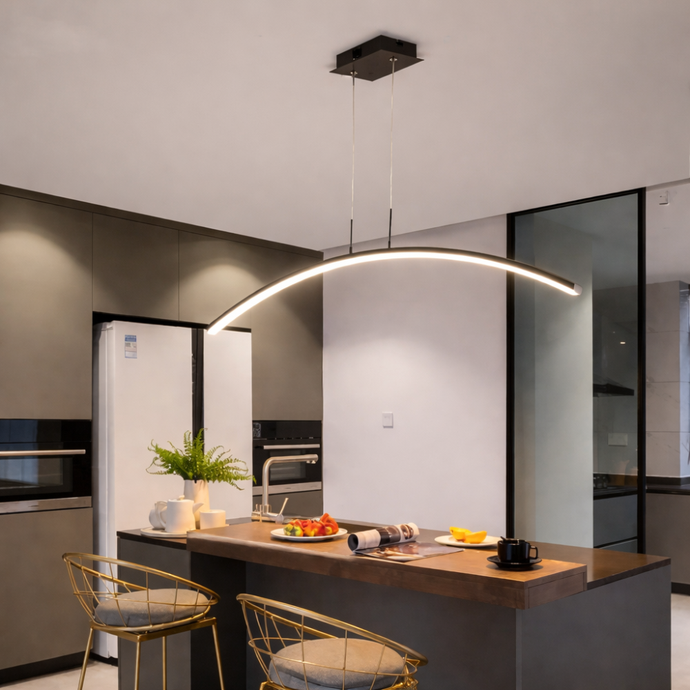 Suspension LED Arc Minimaliste