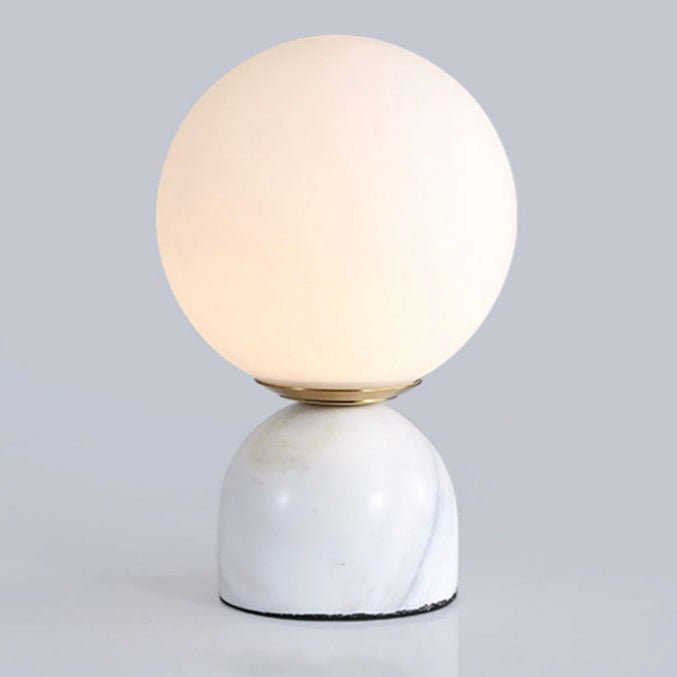 Lampe à poser moderne Pax en Marbre Blanc