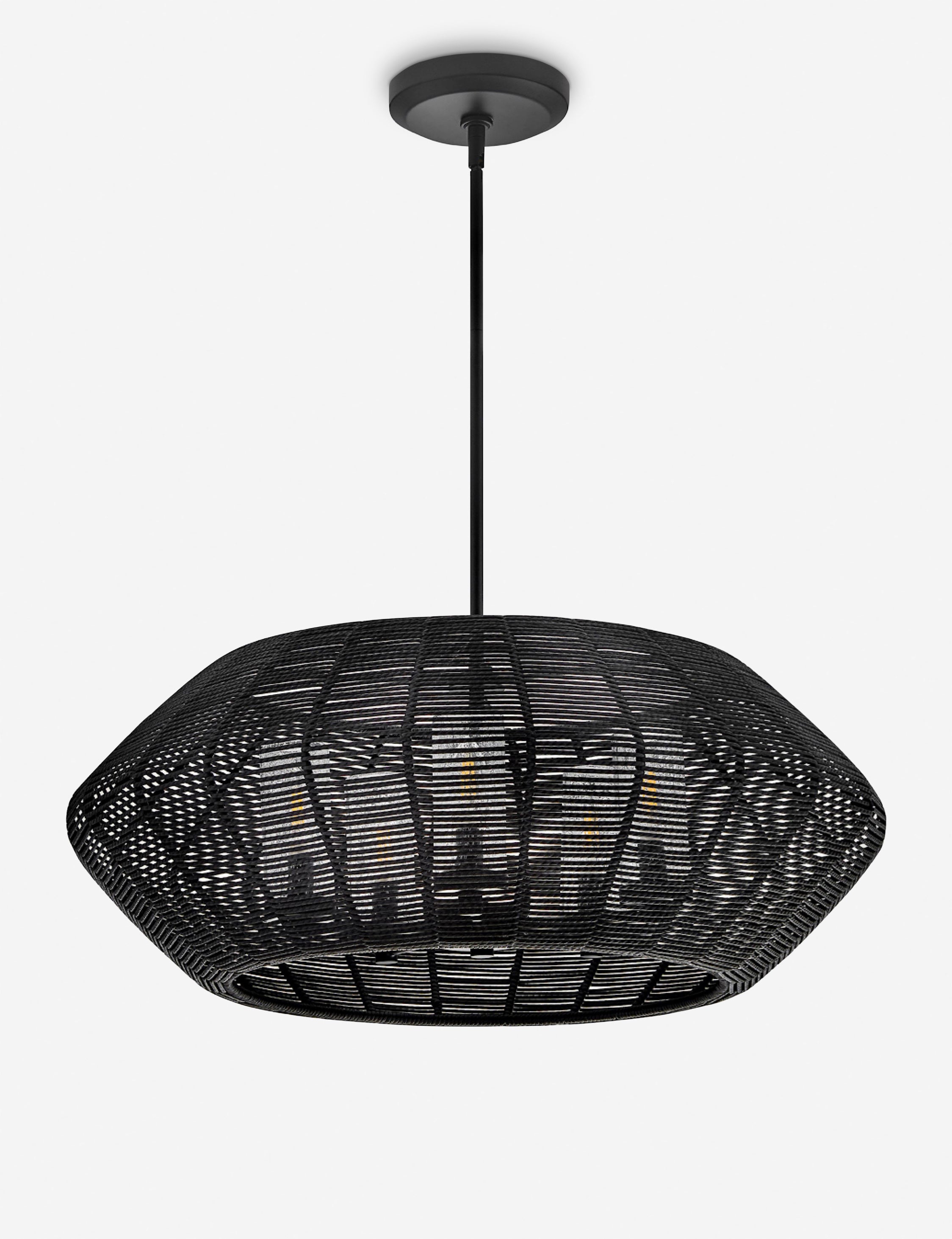 Lustre bord de mer York en noir - Noir