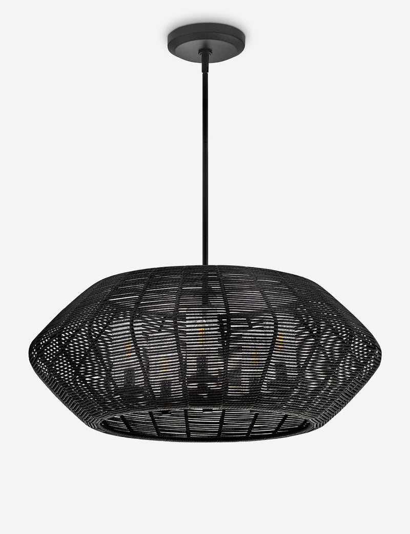 Lustre bord de mer York en noir - Noir