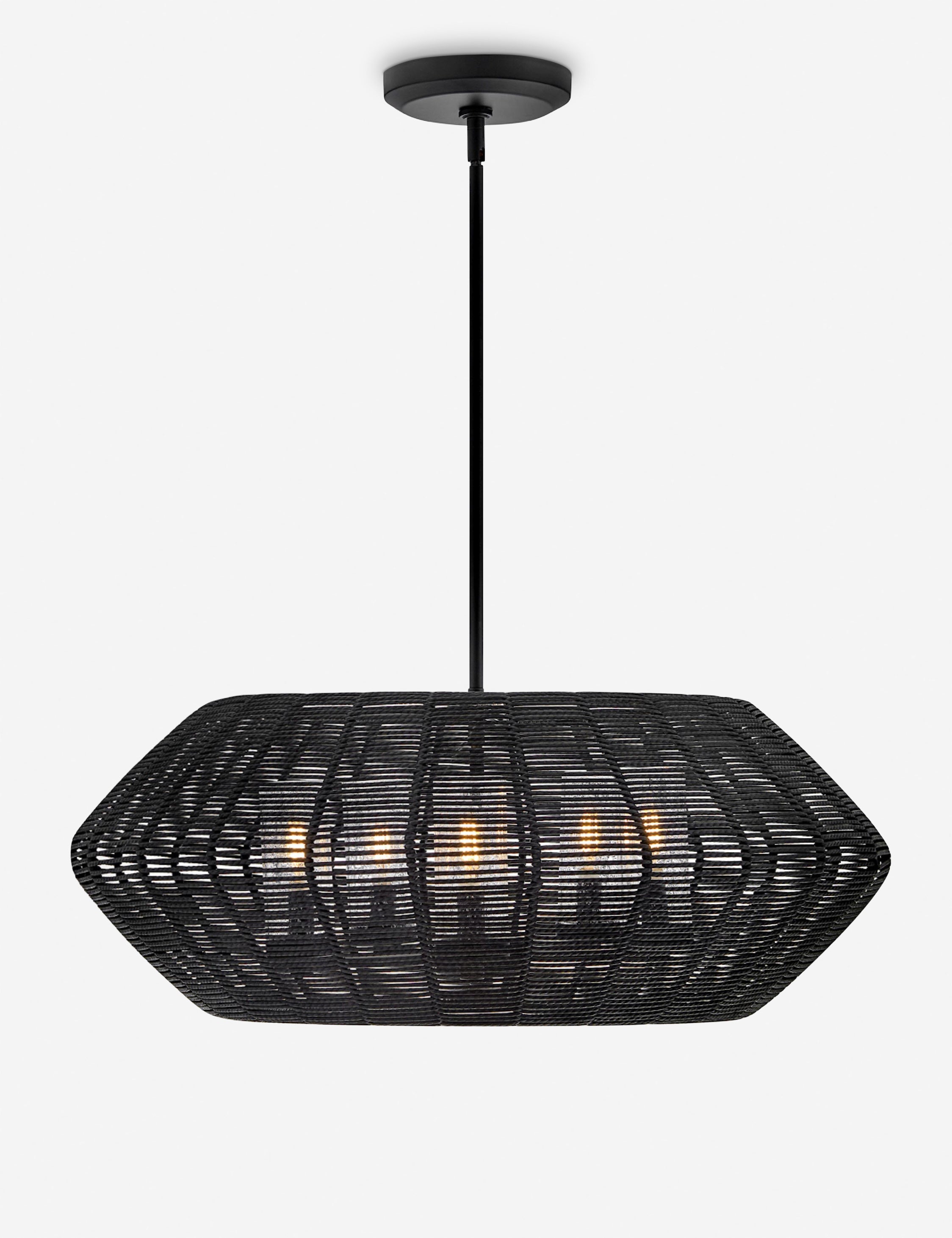 Lustre bord de mer York en noir - Noir