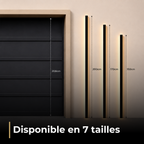 Applique Murale Extérieur LED Étanche en Métal Noir