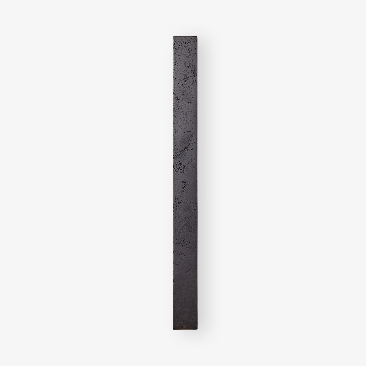 Applique murale moderne Fielding en pierre Noir travertin