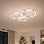 Plafonnier LED Design Triple Anneau