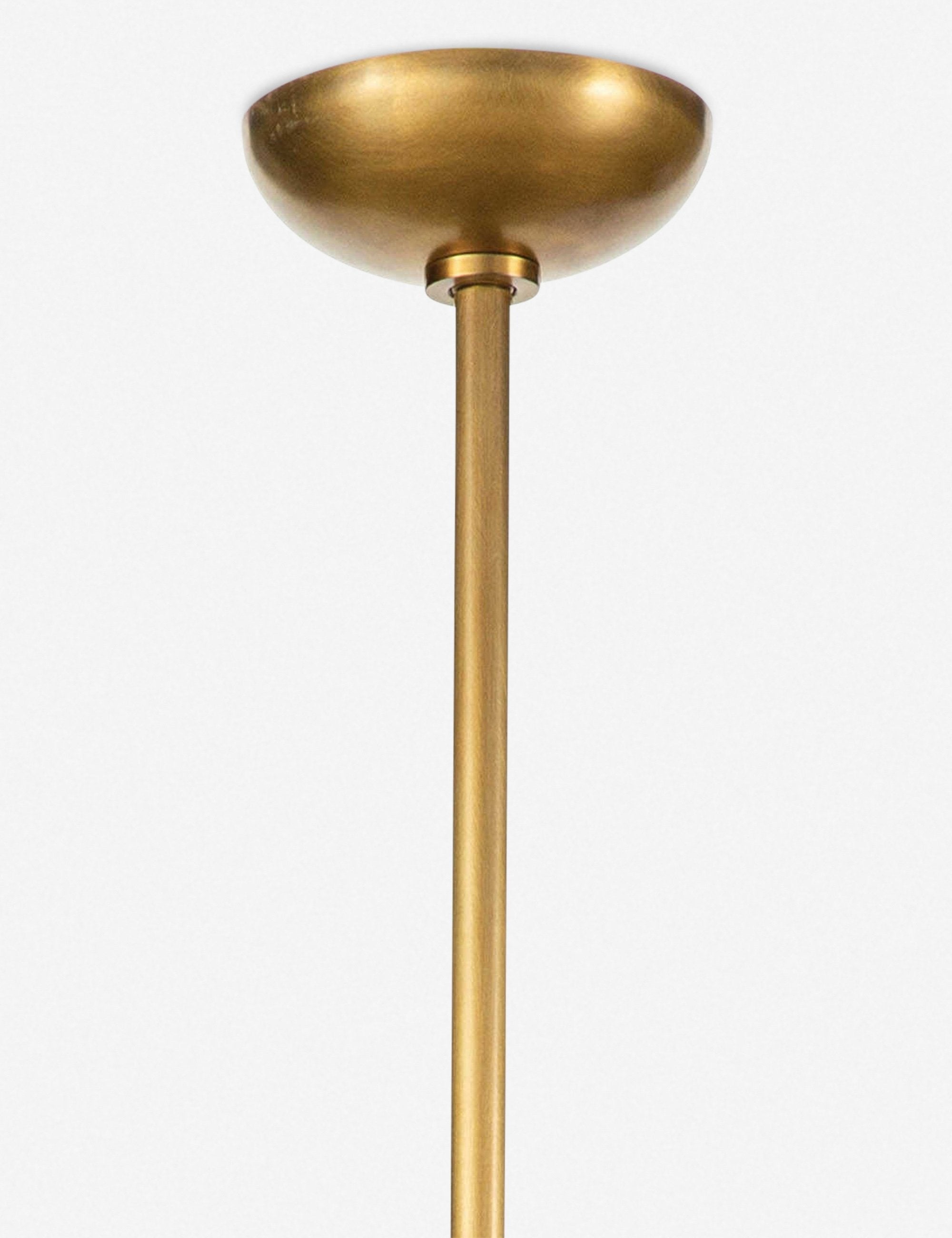 Suspension moderne Wold en naturel laiton - Naturel laiton