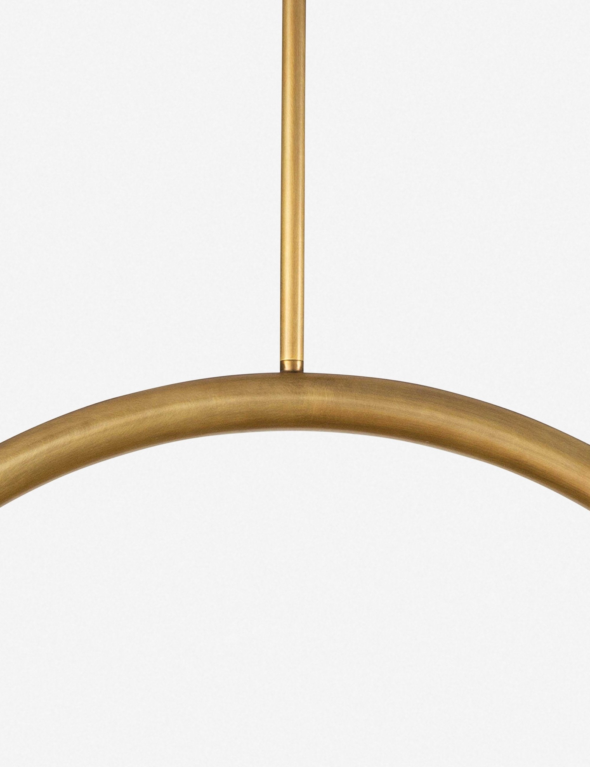 Suspension moderne Wold en naturel laiton - Naturel laiton