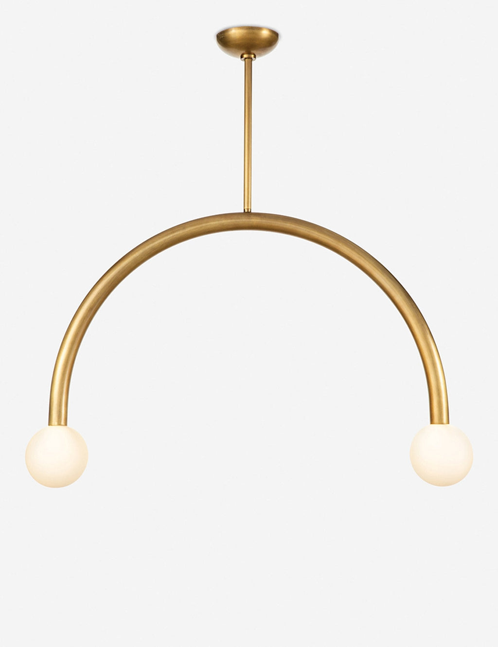 Suspension moderne Wold en naturel laiton - Naturel laiton