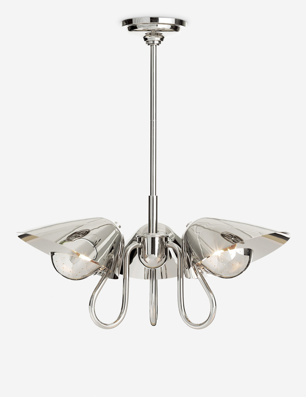 Suspension moderne Timo en nickel - Nickel
