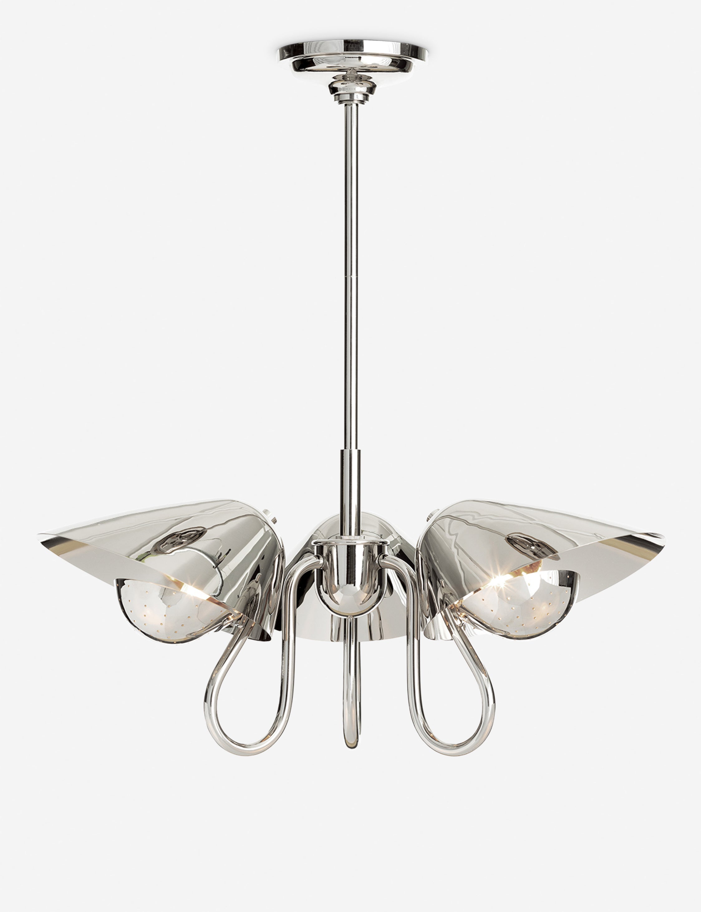 Suspension moderne Timo en nickel - Nickel