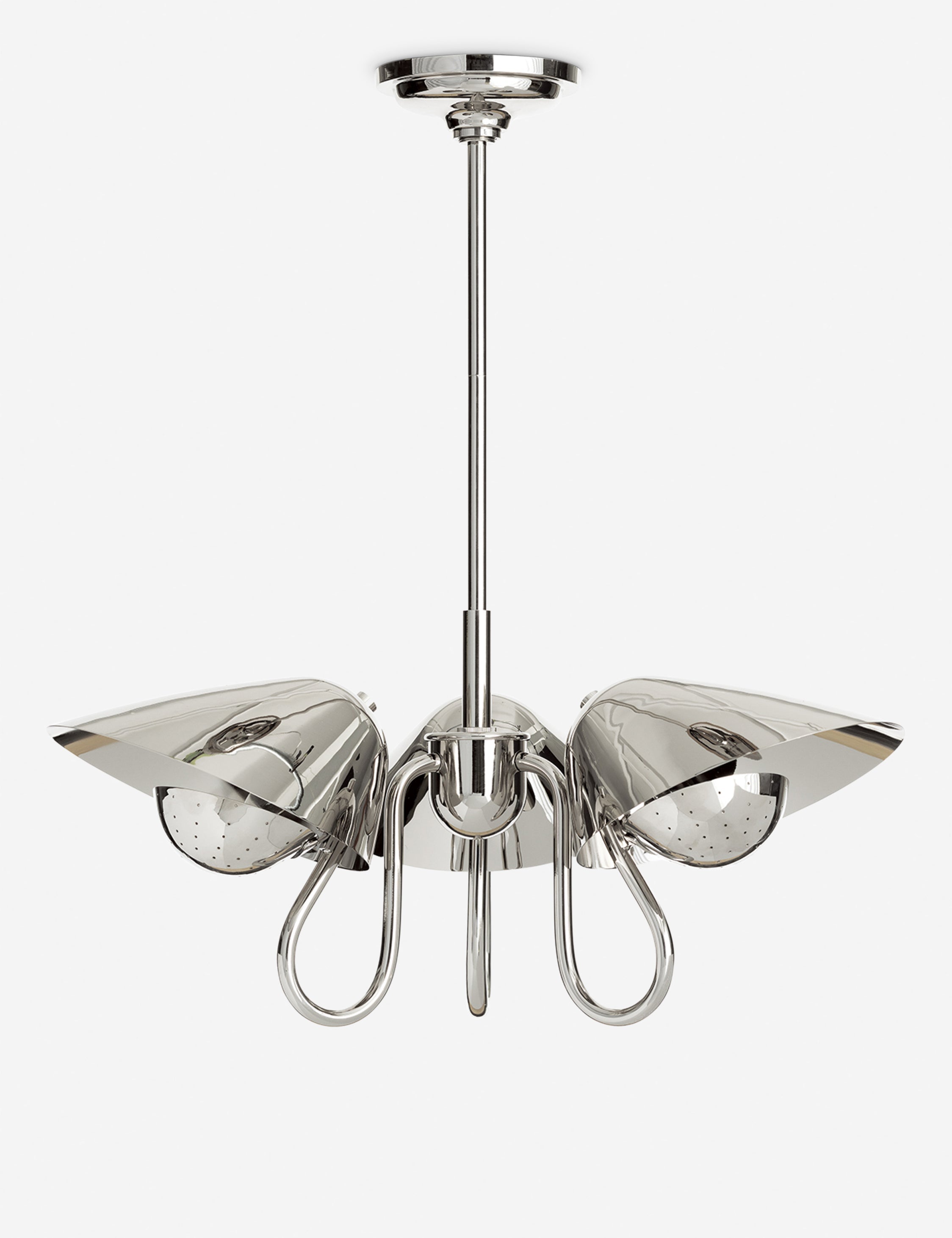 Suspension moderne Timo en nickel - Nickel