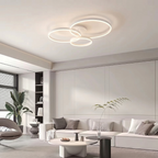Plafonnier LED Design Triple Anneau