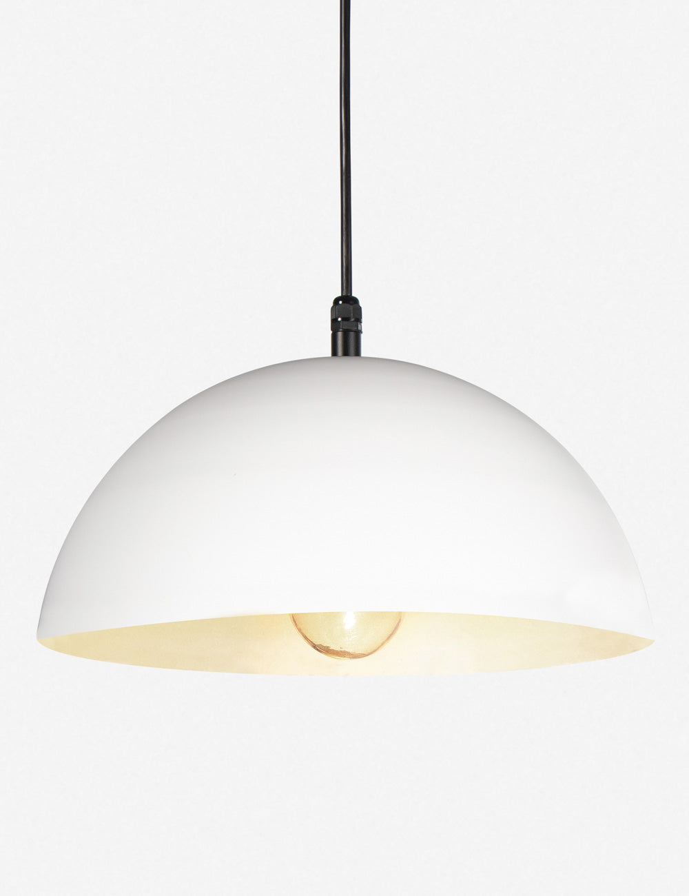 Suspension minimaliste Hogni en blanc - Blanc