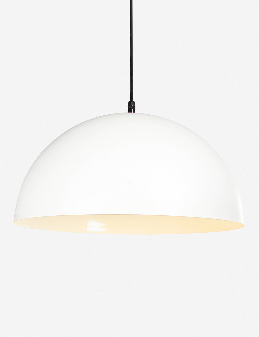 Suspension minimaliste Hogni en blanc - Blanc