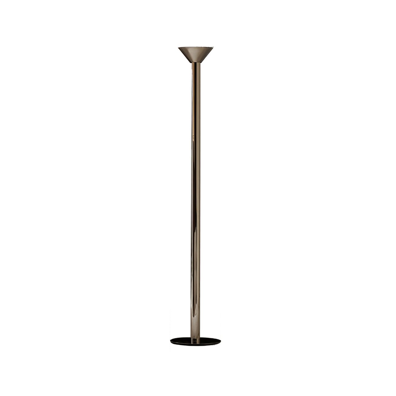 Lampadaire moderne Clyde en Albâtre Noir