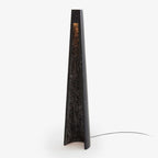 Lampadaire moderne Akseli en Noir marbre