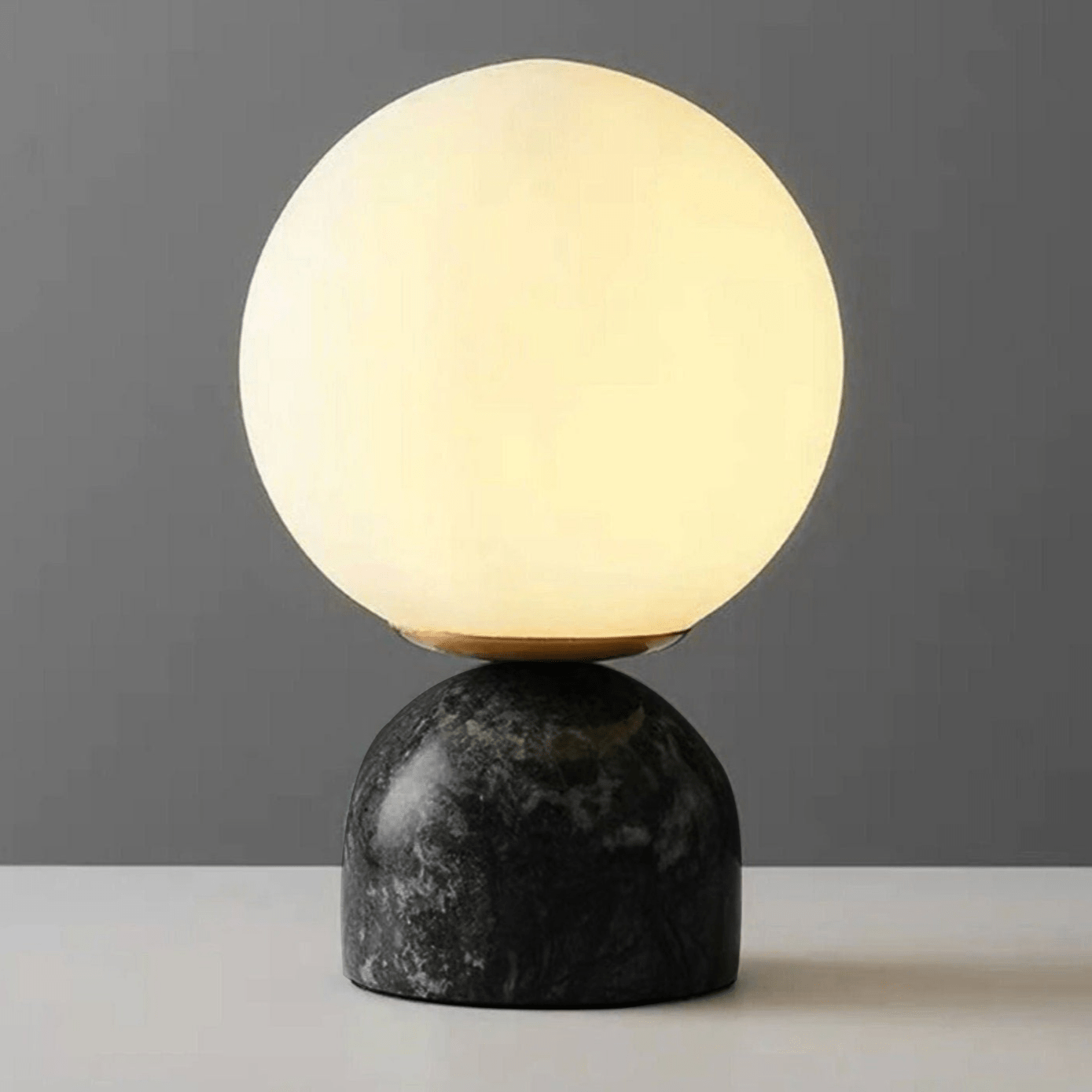 Lampe à poser moderne Pax en Marbre Noir
