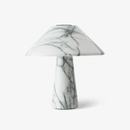 Lampe à poser moderne Rafael en Marbre Blanc