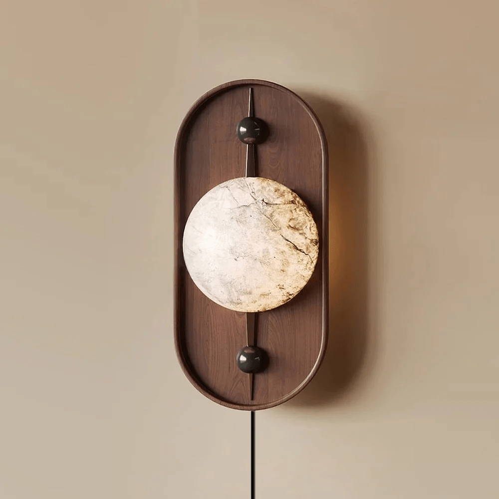 Applique murale moderne Aleksi en Albâtre
