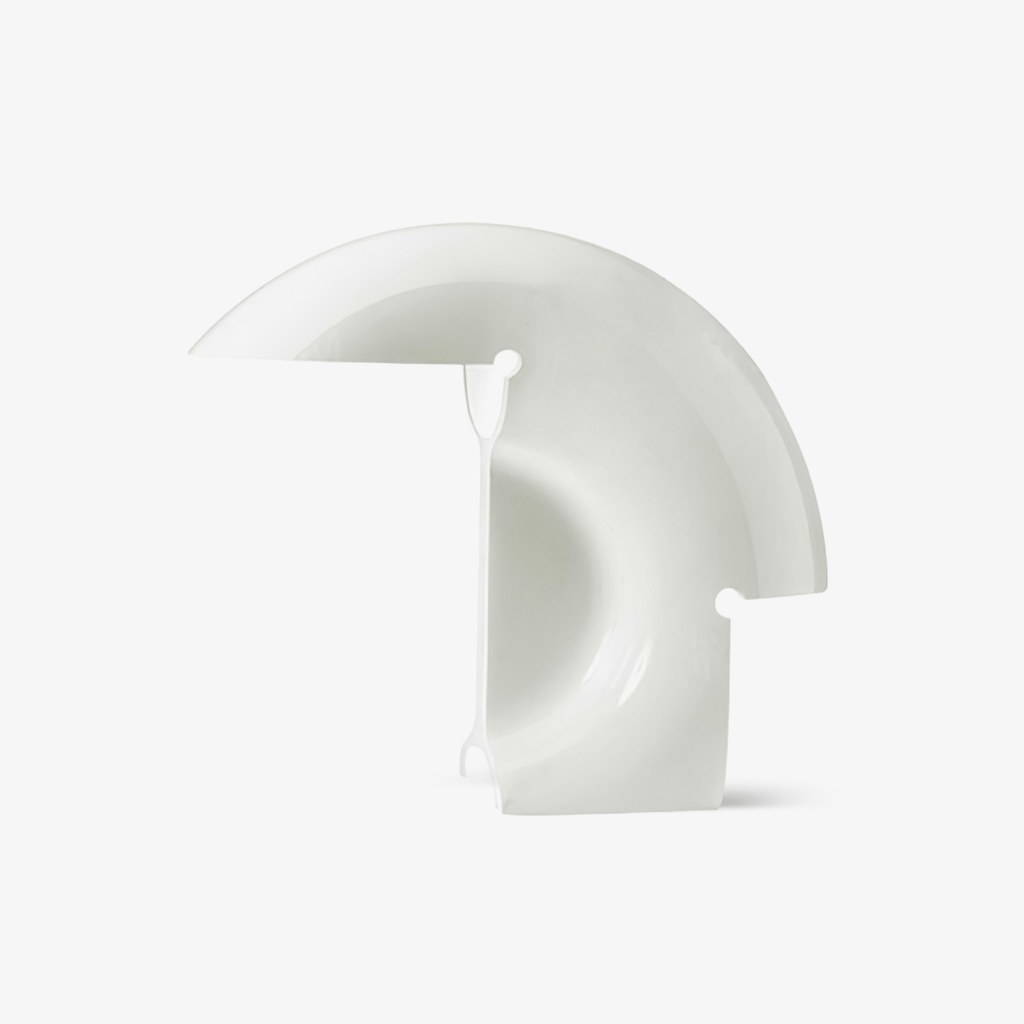 Lampe à poser moderne Braxton en résine Blanc