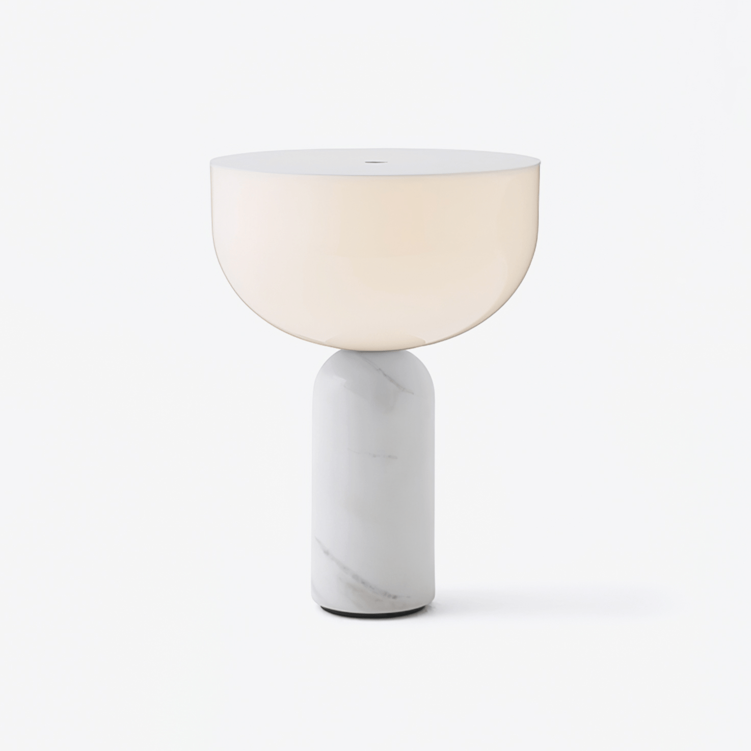 Lampe à poser moderne Lewin en Marbre Blanc