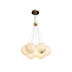 Lustre moderne Gudmund en Albâtre