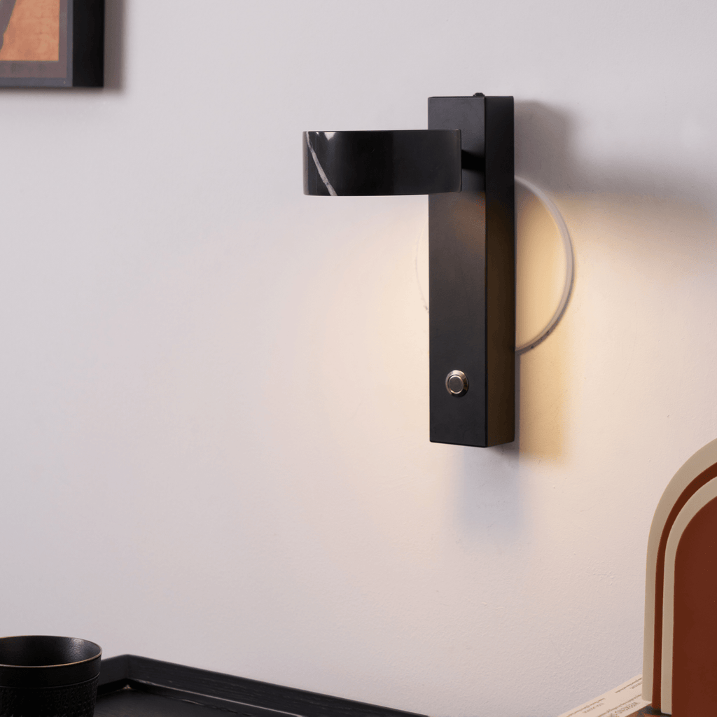 Applique murale moderne Chadwick en Marbre