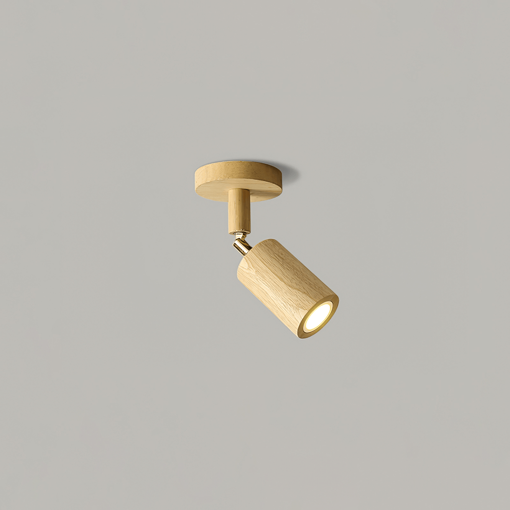 Plafonnier moderne Paddy en Bois