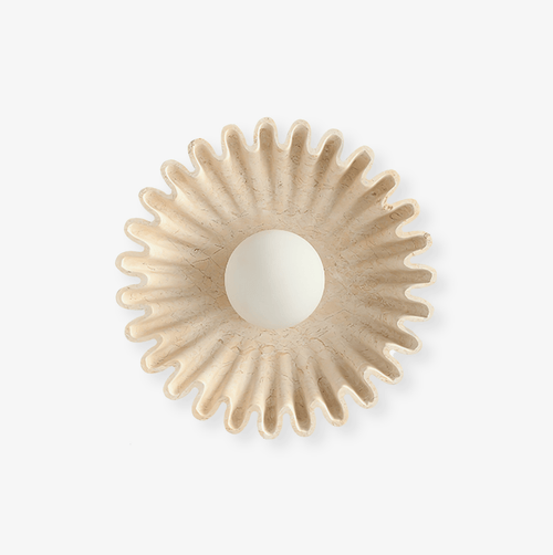 Applique murale moderne Marc en Marbre Beige