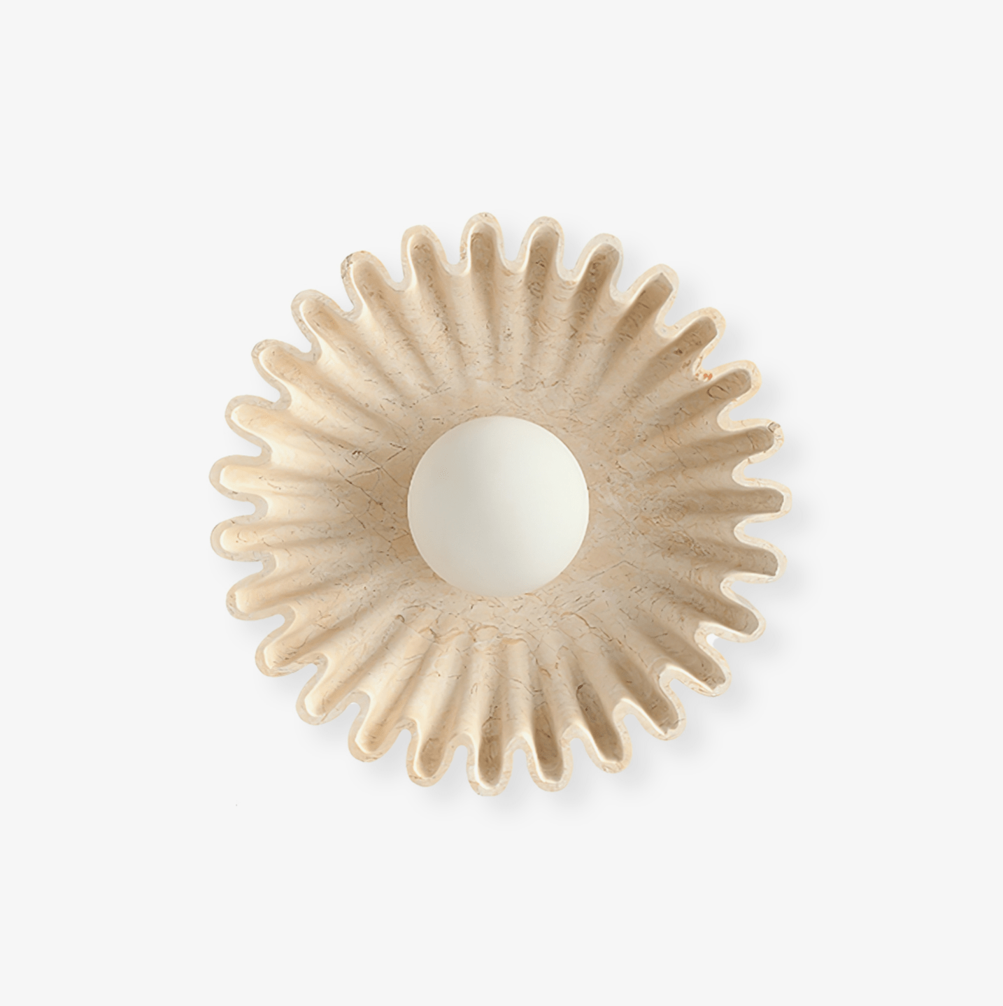 Applique murale moderne Marc en Marbre Blanc