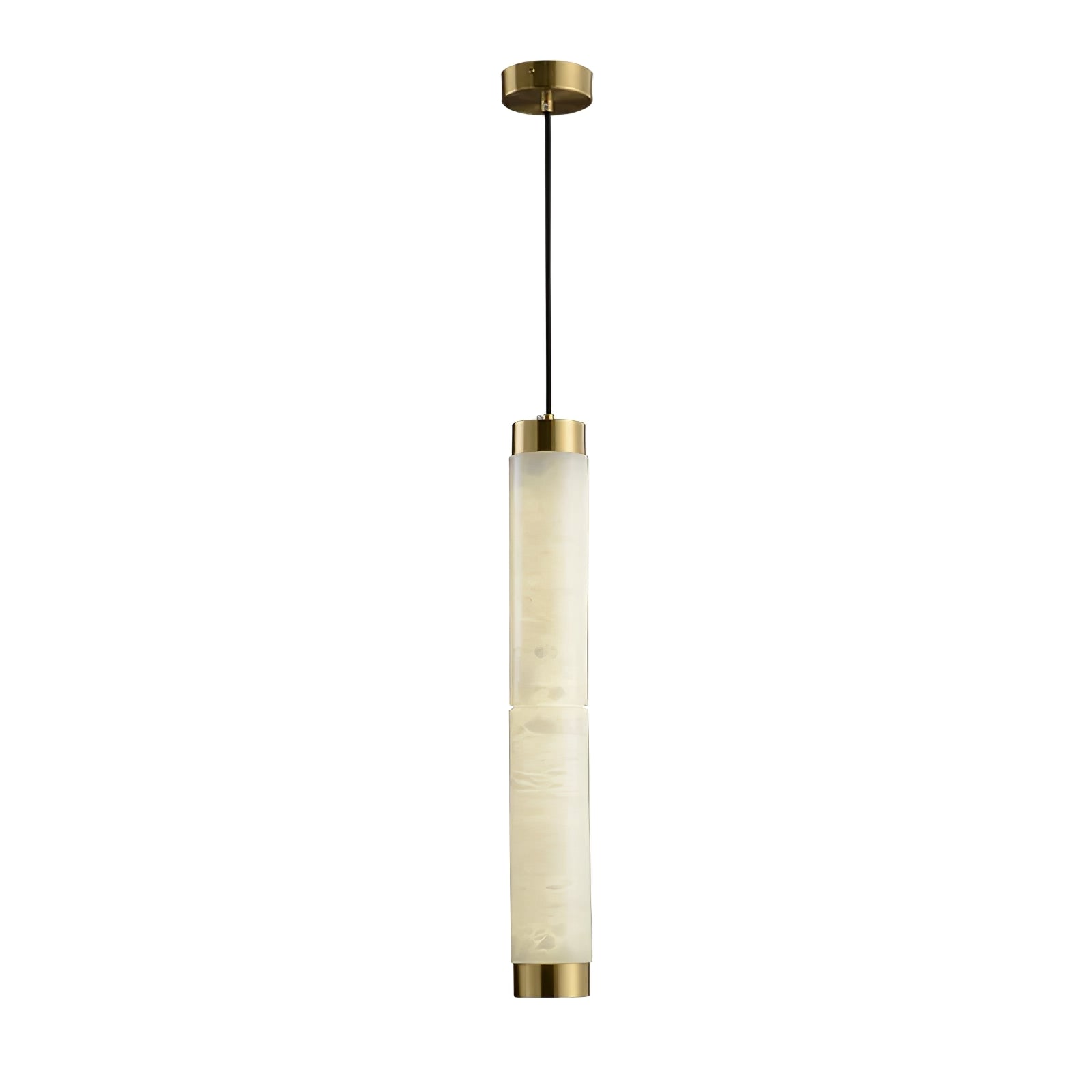 Suspension moderne Hob en Albâtre Or et blanc
