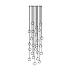 Lustre moderne Brynar en Doré et Naturel albâtre
