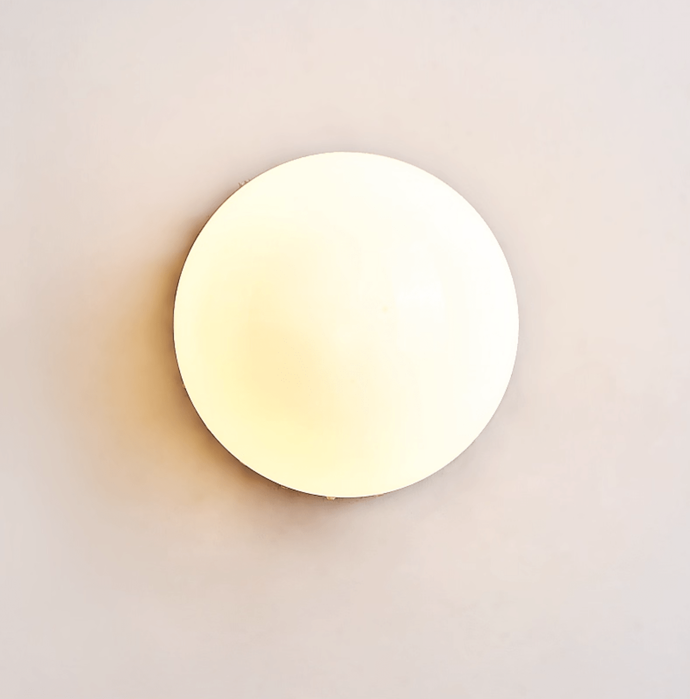 Plafonnier moderne Struan en pierre Travertin jaune et blanc