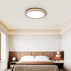 Plafonnier moderne Fir en Travertin jaune et blanc