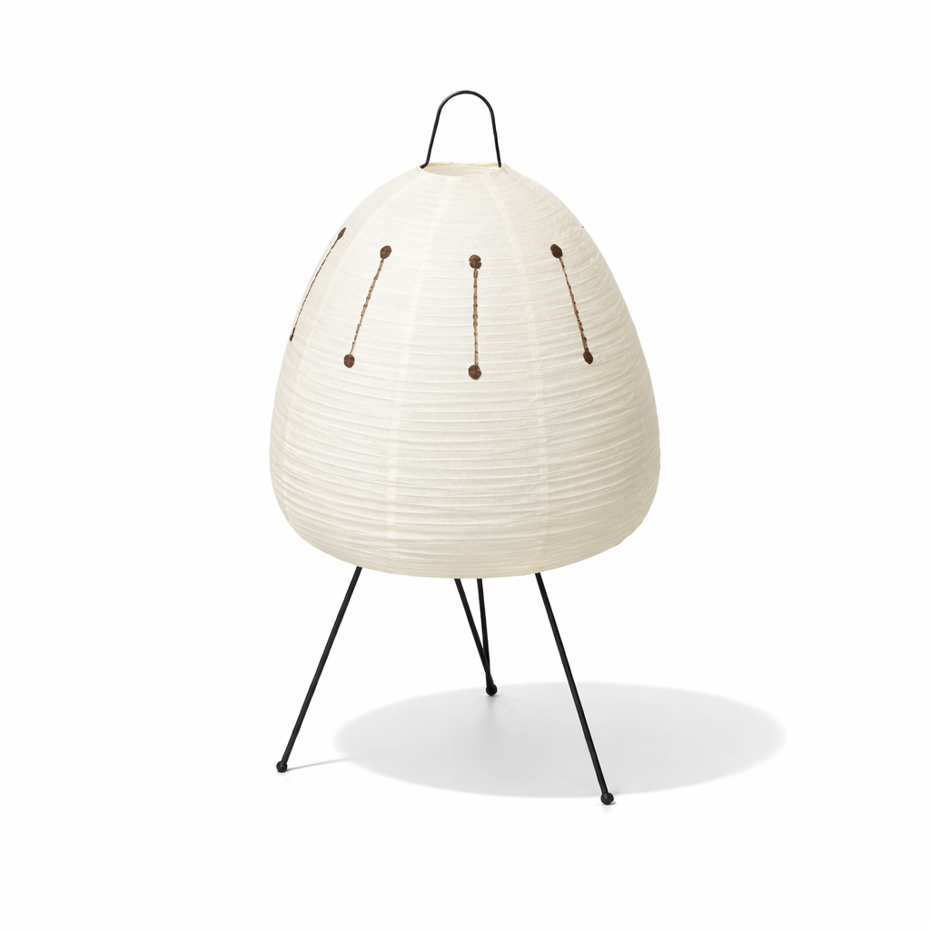 Lampe à poser moderne Fleming en papier Blanc