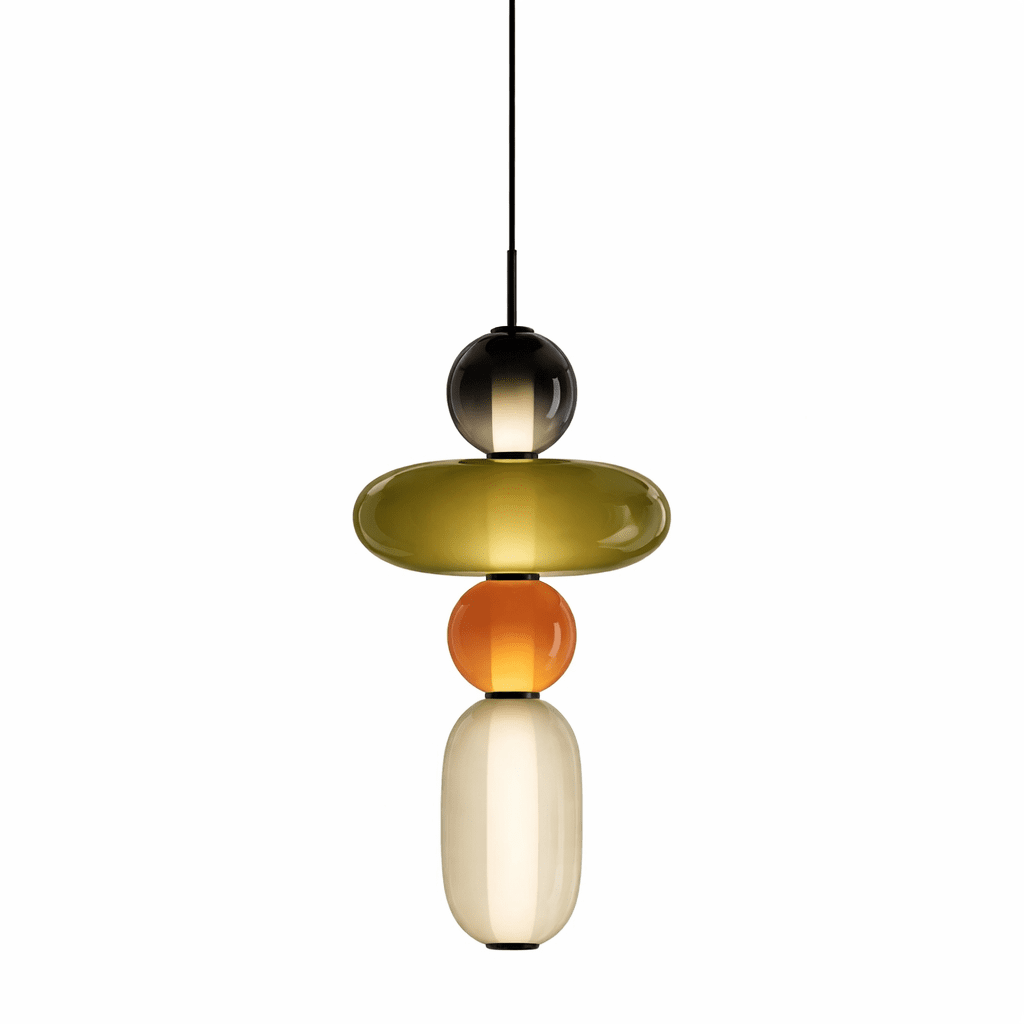 Suspension moderne Osvif en verre Multicolore