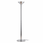 Lampadaire moderne Clyde en Albâtre Noir