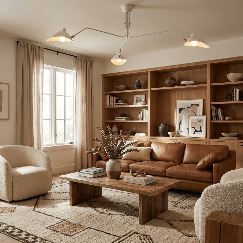 Plafonnier moderne Ems en Métal, Aluminium, Laiton Noir