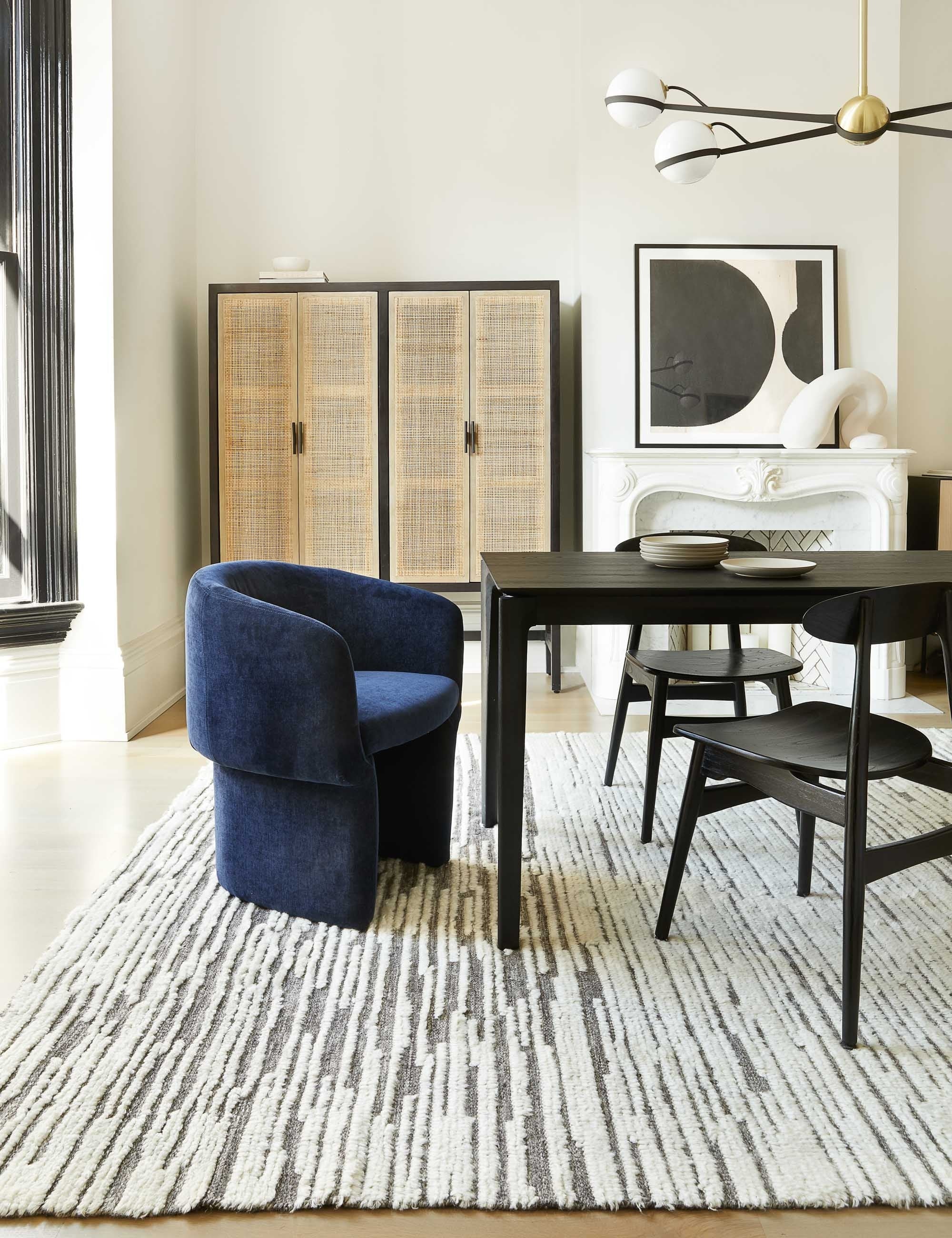 Lustre rétro Celso en fer