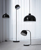 Lampadaire moderne Faulkner en Métal Doré