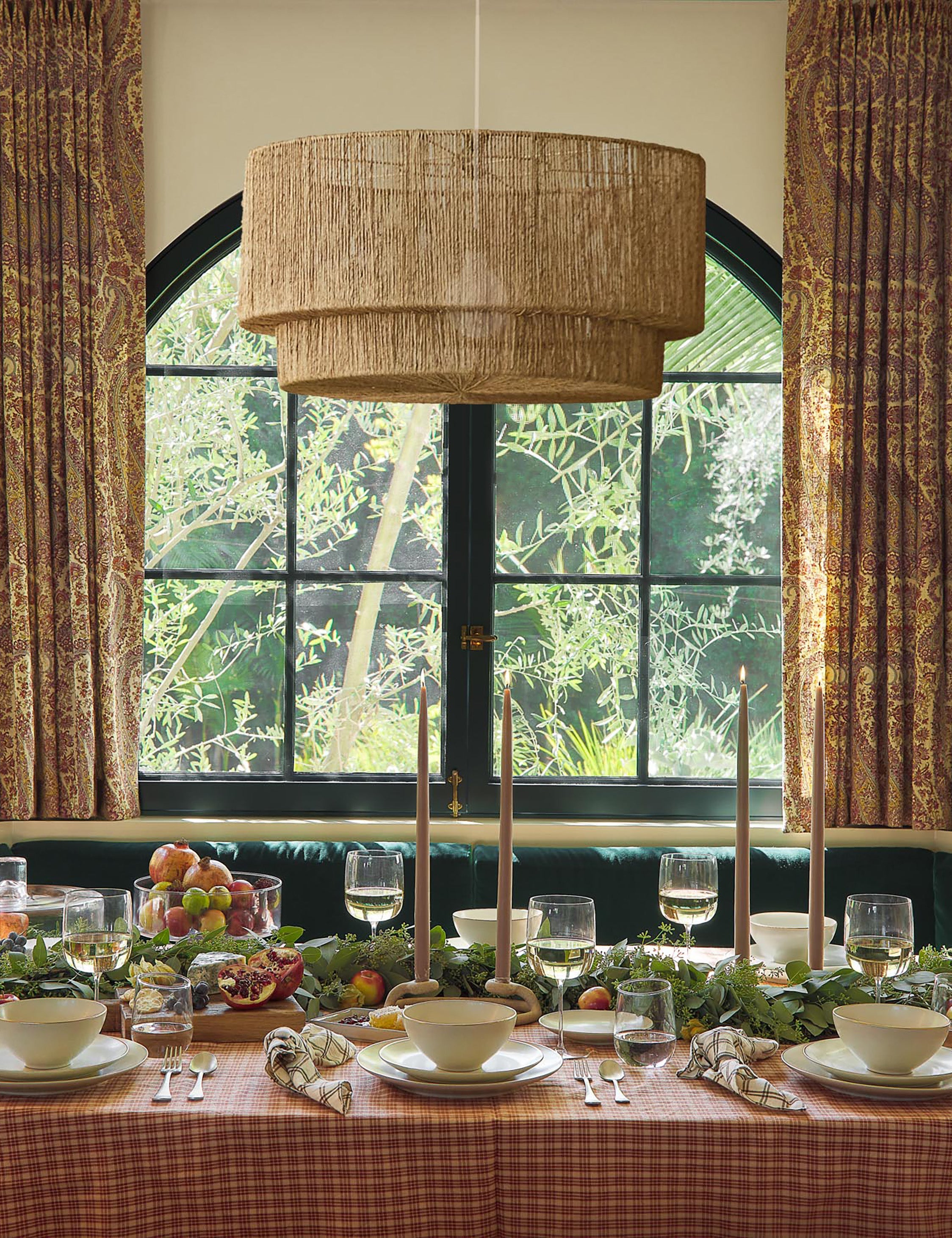 Suspension bord de mer Adler en jute