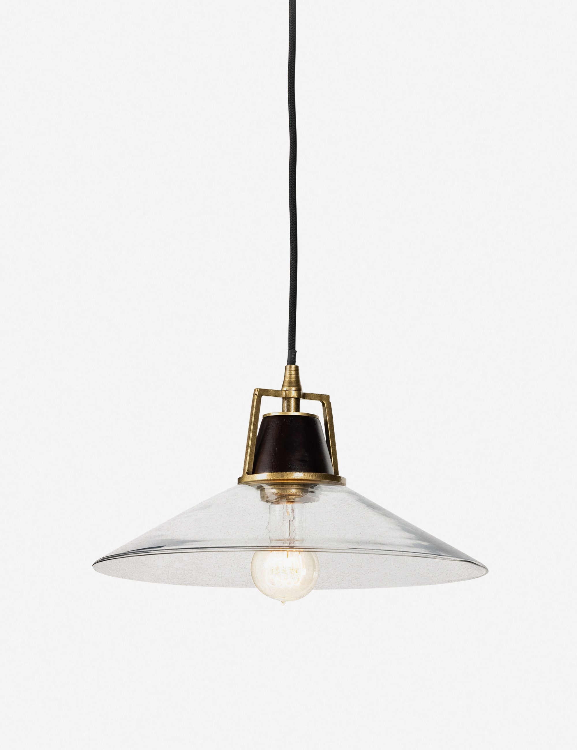Suspension contemporain Cullen en verre - Verre