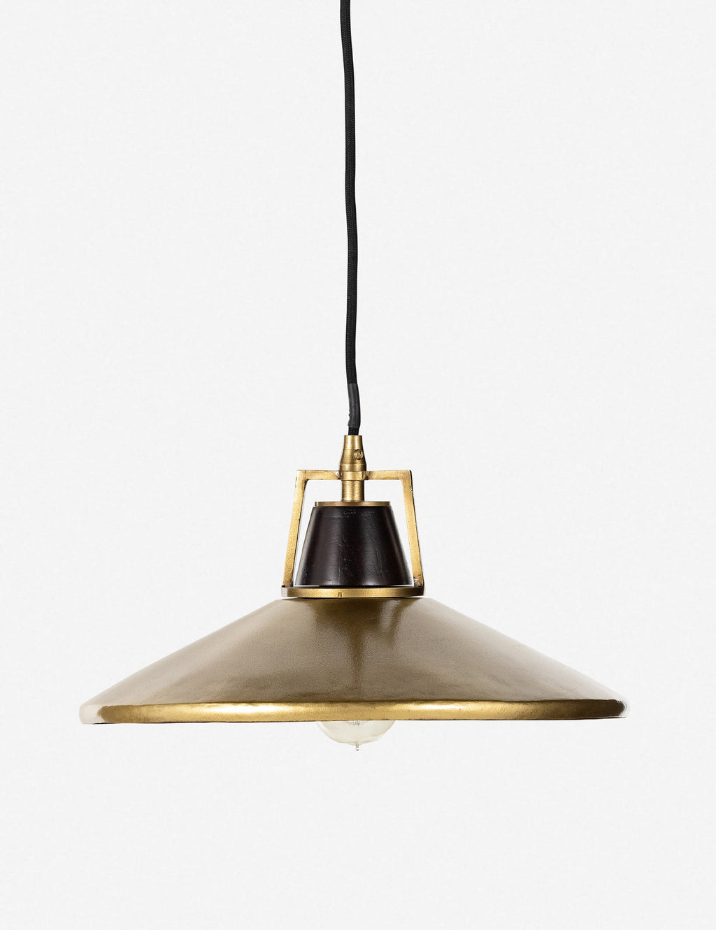 Suspension contemporain Cullen en laiton ancien - Laiton ancien