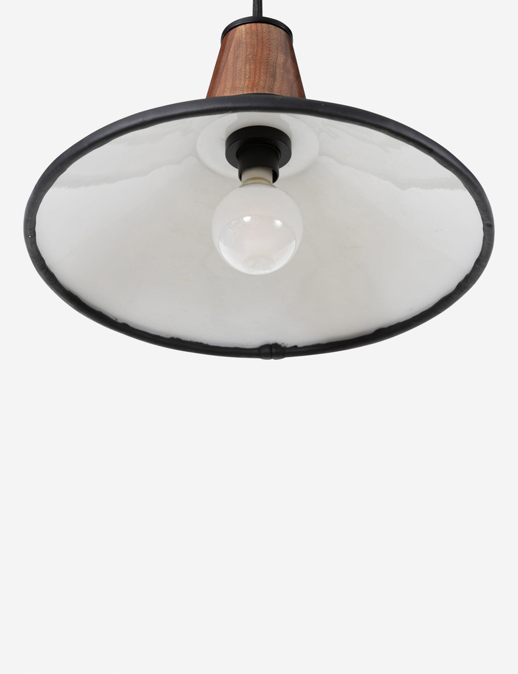 Suspension vintage Kauko en noir - Noir