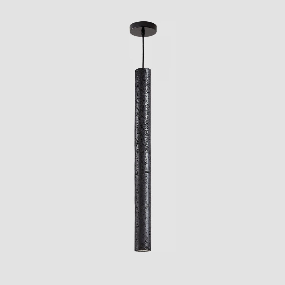 Suspension moderne Stefnir en Noir travertin