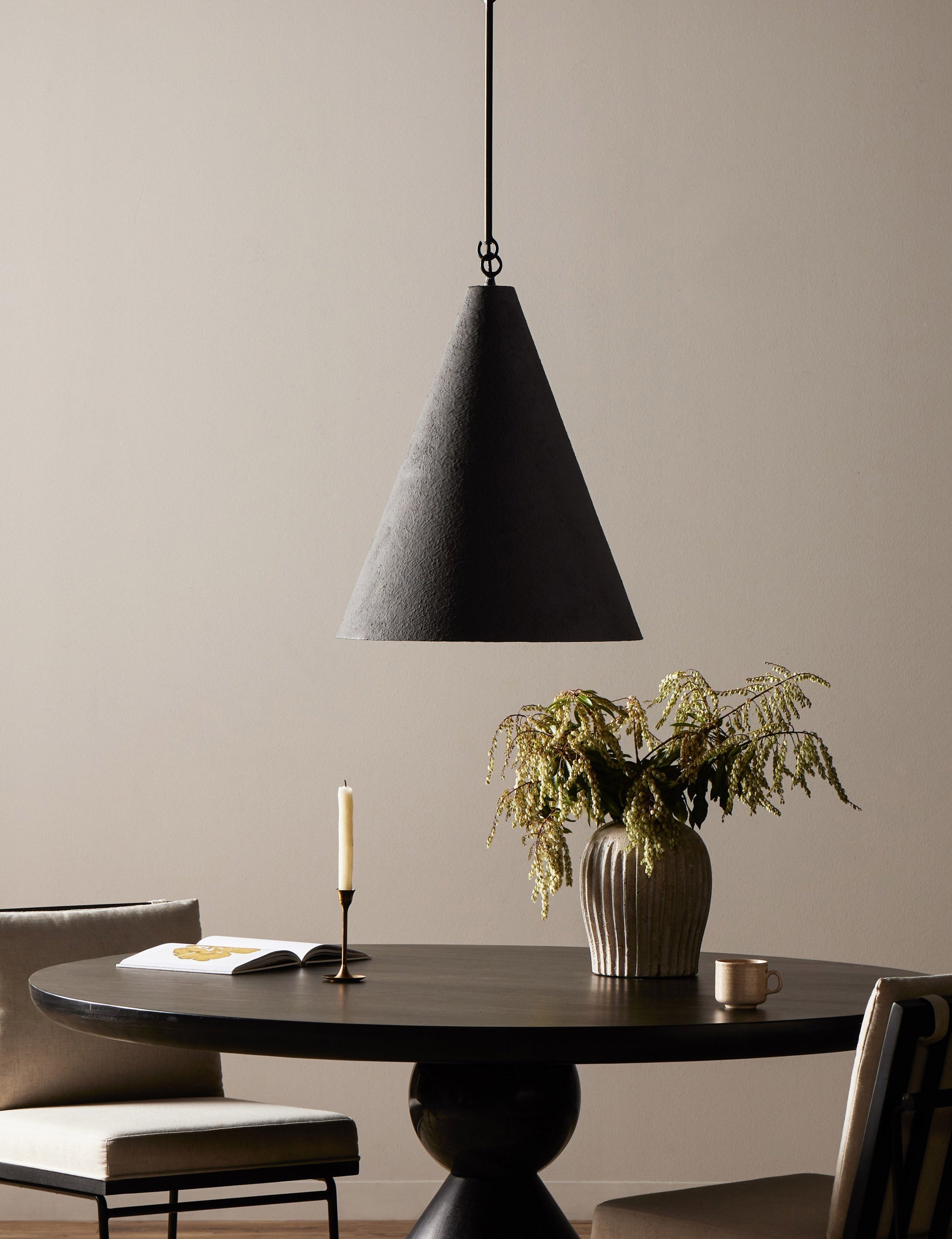 Suspension design Euro en noir - Noir