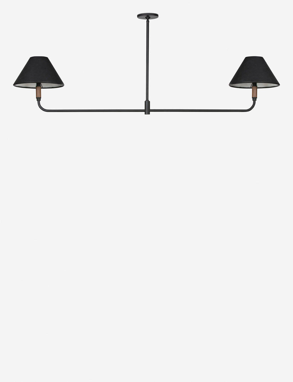 Suspension vintage Kauko en noir - Noir