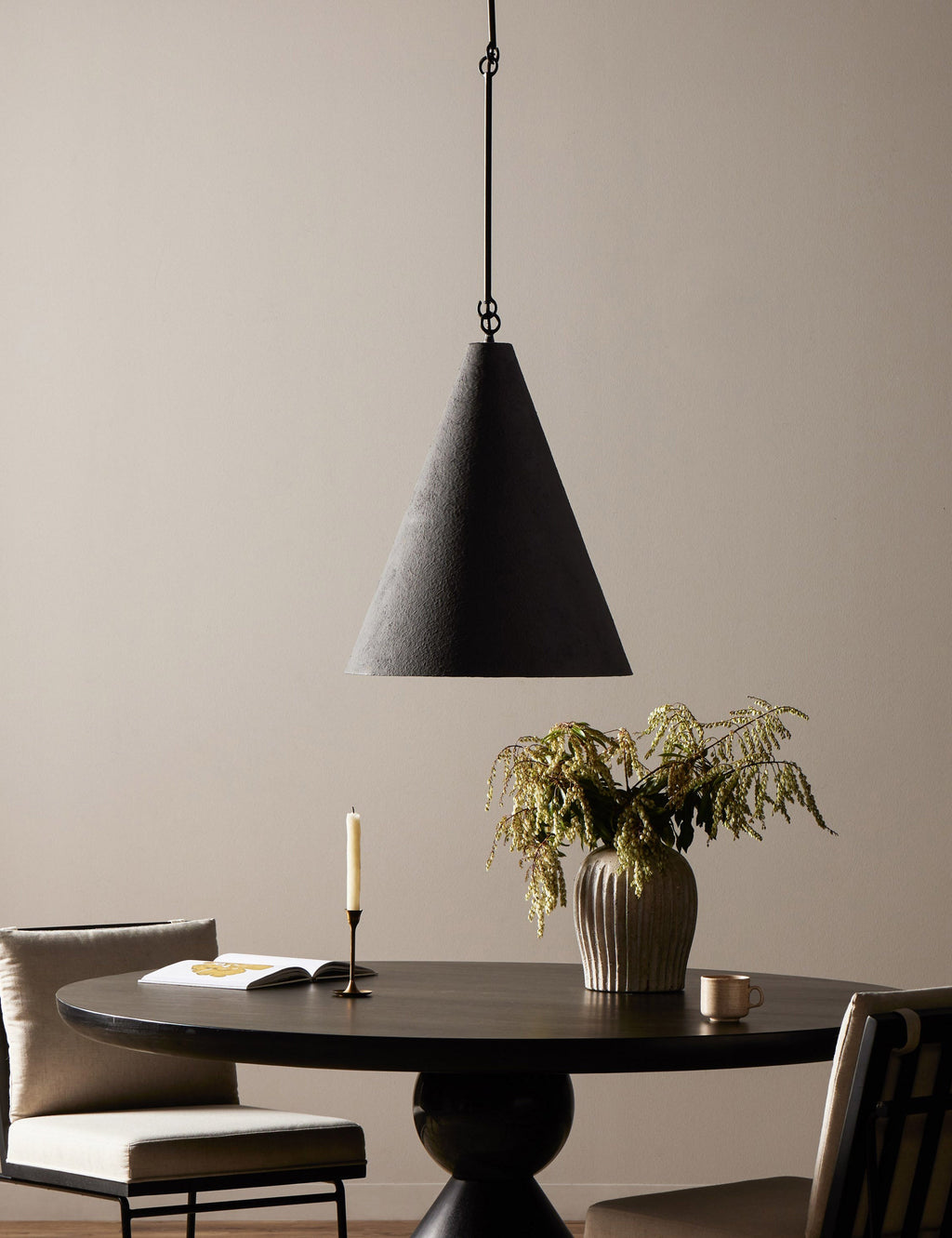 Suspension design Euro en noir - Noir