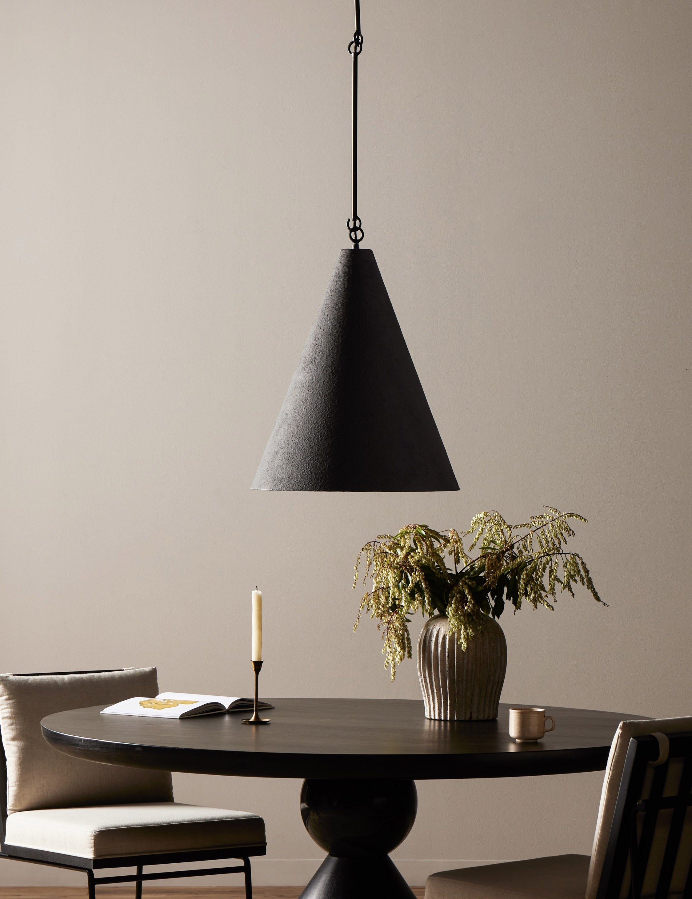 Suspension design Euro en noir - Noir