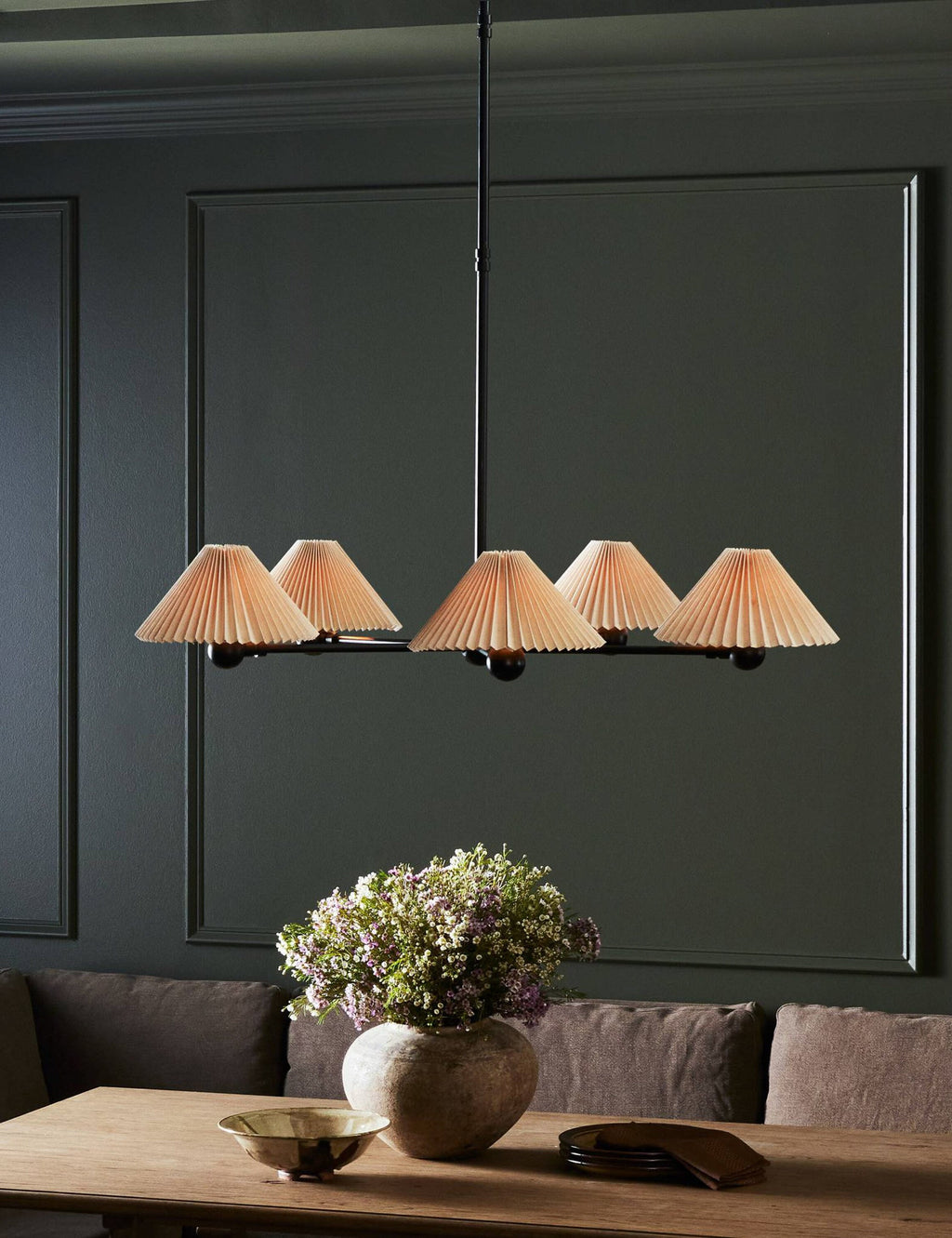 Lustre contemporain Clifton en fer