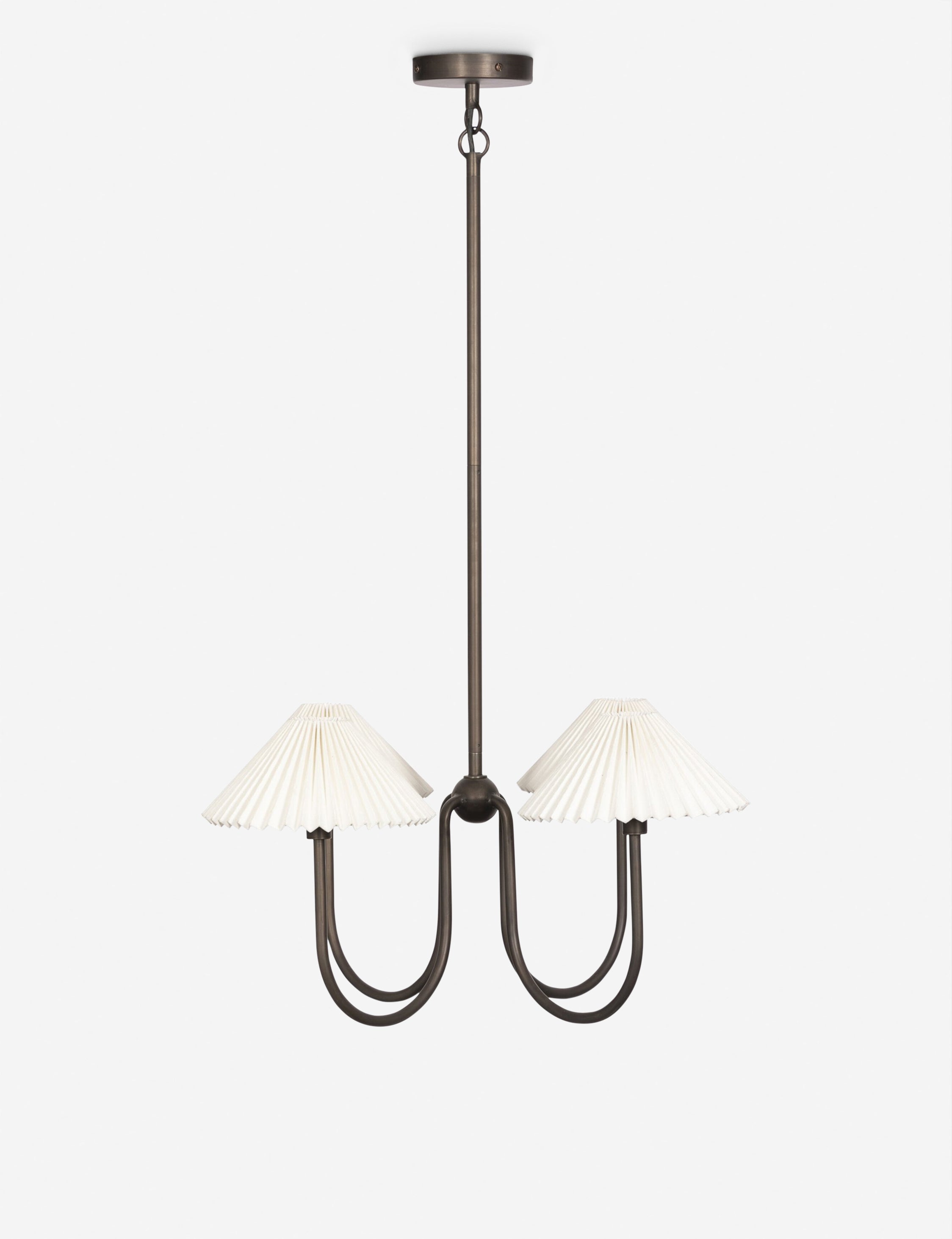 Lustre contemporain Rae en fer